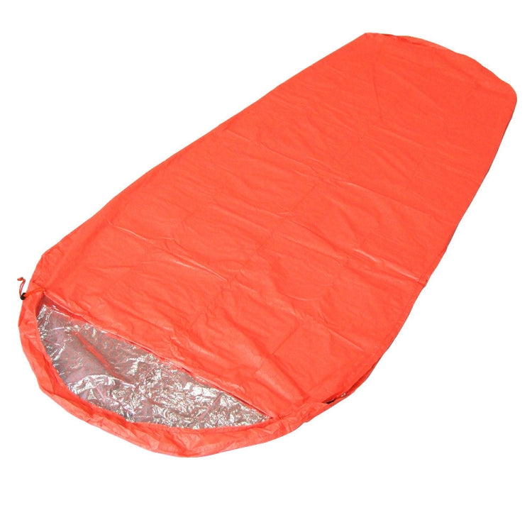Frendorf | Outdoor Wandern Camping Wärme-reflektierende Thermo-Isolierung Schlafsack Notfalldecke Mumie 210cm x 83cm