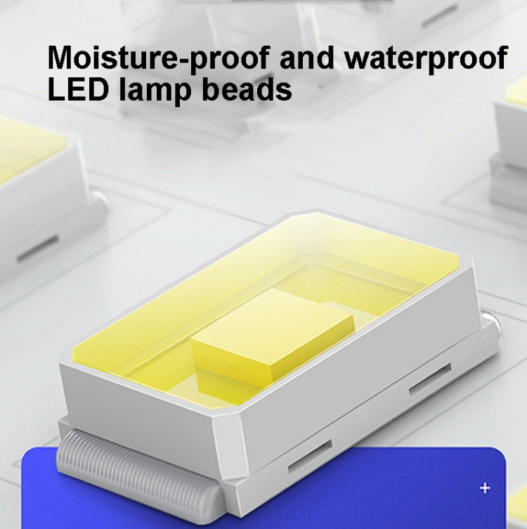 V60 30 LEDs UFO Wiederaufladbare Licht Haushalts-Notlicht Glühbirne Outdoor Camping Nachtmarkt Standlicht