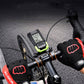 Frendorf | 3 In 1 Wireless Fahrrad Code Meter Lampe Starke Licht Frontlicht, Farbe: Rot