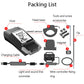 Frendorf | 3 In 1 Wireless Fahrrad Code Meter Lampe Starke Licht Frontlicht, Farbe: Schwarz