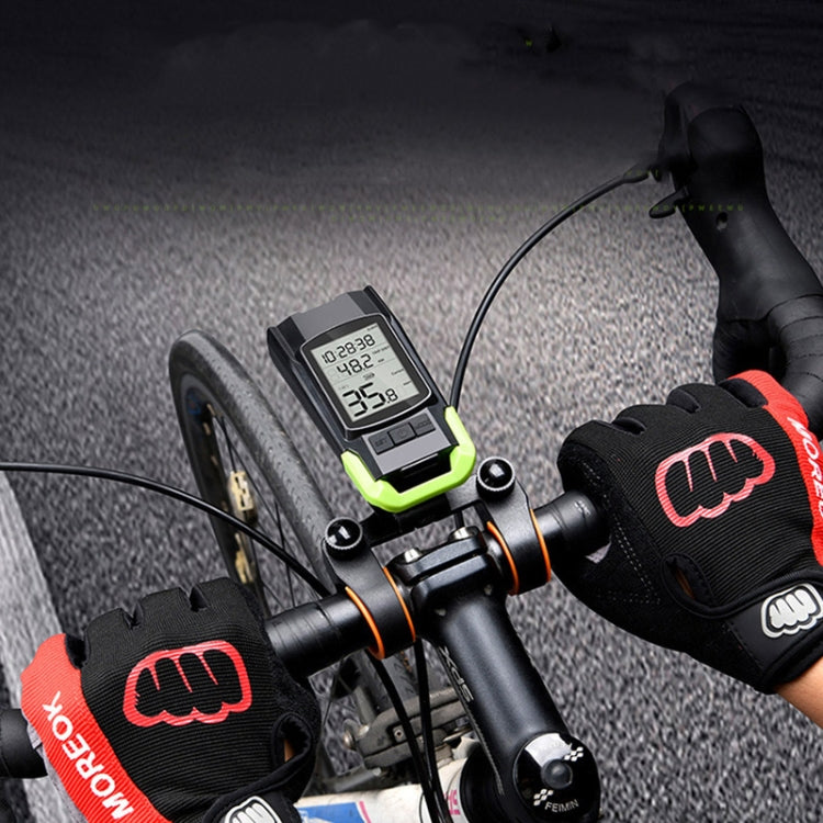 Frendorf | 3 In 1 Wireless Fahrrad Code Meter Lampe Starke Licht Frontlicht, Farbe: Schwarz