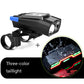 Frendorf | 3 In 1 Wireless Fahrrad Code Meter Lampe Stark Licht Frontlicht, Farbe: Blau Upgrade Floating + Rücklicht