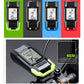 Frendorf | 3 In 1 Wireless Fahrrad Code Meter Lampe Starke Licht Frontlicht, Farbe: Schwarz Upgrade Schwimmend + Rücklicht