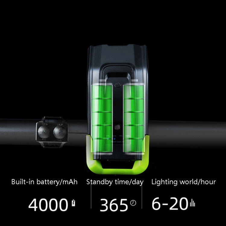 Frendorf | 3 In 1 Wireless Fahrrad Code Meter Lampe Starke Licht Frontlicht, Farbe: Schwarz Upgrade Schwimmend + Rücklicht