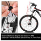 Frendorf | WEST BIKING Mountainbike Kabelloser Code-Meter Großbild Multifunktions-Wasserdichter Geschwindigkeitsmesser
