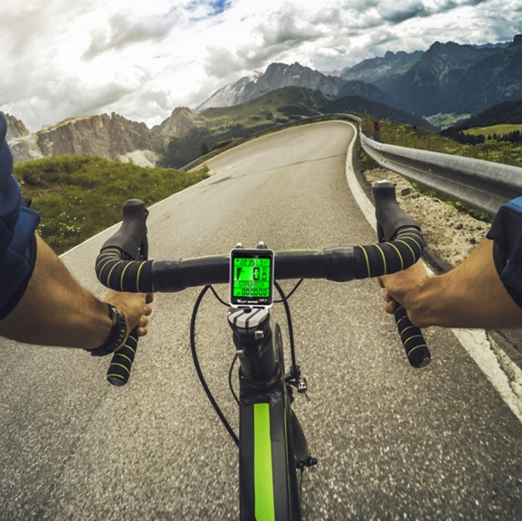 Frendorf | WEST BIKING Mountainbike Kabelloser Code-Meter Großbild Multifunktions-Wasserdichter Geschwindigkeitsmesser