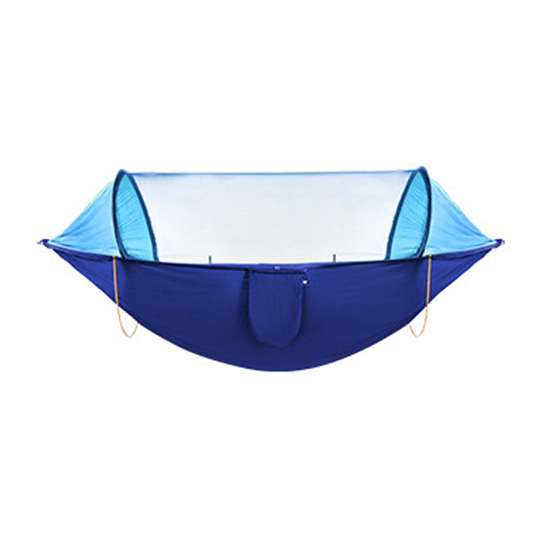 Frendorf | Anti-Kipp Automatische Schnell-Öffnungs Mücken Schutz Hängematte Outdoor Camping Doppel Anti-Mücken Hängematte, Größe: 290x140cm(Blaue)