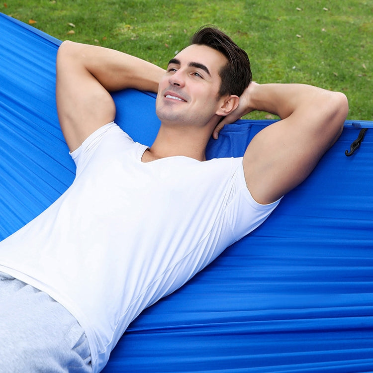 Frendorf | Anti-Kipp Automatische Schnell-Öffnungs Mücken Schutz Hängematte Outdoor Camping Doppel Anti-Mücken Hängematte, Größe: 290x140cm(Blaue)