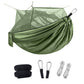 Frendorf | Verschlüsselung Mückennetz Hängematte Outdoor Camping Anti-Mückennetz Gaze Hängematte, Größe: 260x140cm (Armeegrün)