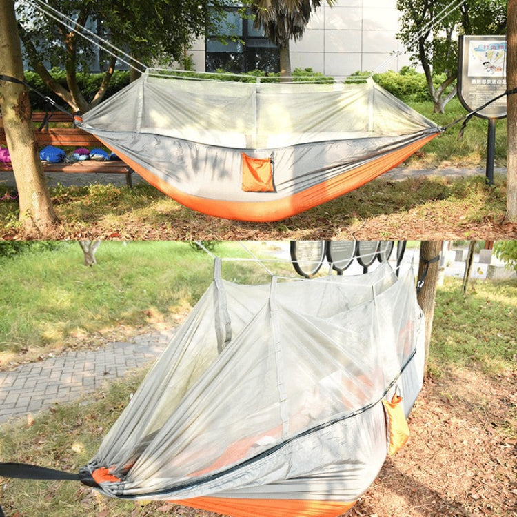 Frendorf | Verschlüsselung Mückennetz Hängematte Outdoor Camping Anti-Mückennetz Gaze Hängematte, Größe: 260x140cm (Armeegrün)