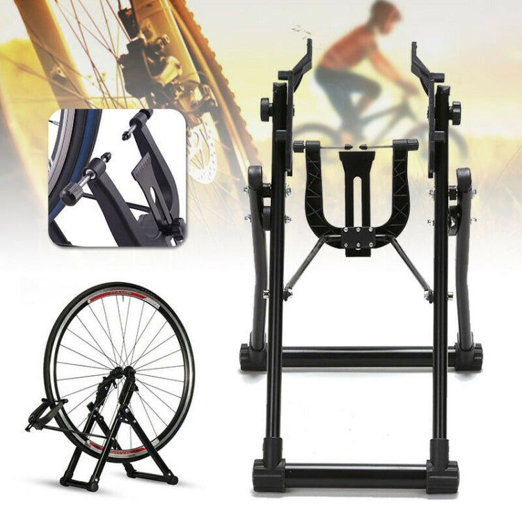 Frendorf | Fahrrad Zubehör Fahrrad Einstellring Tisch Fahrrad Werkzeug Rad Set Einstelltisch (Schwarz)