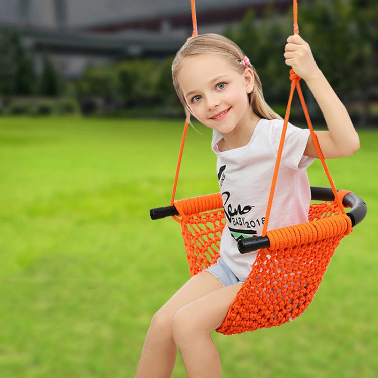 Frendorf | Kinder Schaukel Familien Spielzeug Innen- Und Außen Garten Handgewebter Schaukelstuhl Hängesessel