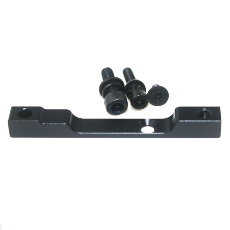 Frendorf | 3 in 1 Scooter Modifizierte hydraulische Bremse + 120mm Scheibenbremsscheibe + Modifiziertes Sitzset für Xiaomi Mijia M365 Pro (Schwarze Bremse + Schwarzer Adapter)