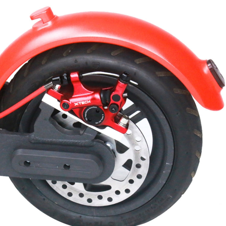 Frendorf | 3 in 1 Scooter Modifizierte hydraulische Bremse + 120mm Scheibenbremsscheibe + Modifiziertes Sitzset für Xiaomi Mijia M365 Pro (Schwarze Bremse + Schwarzer Adapter)