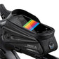 Frendorf | WEST BIKING Fahrradtasche EVA Hartschalen-Fronttrage Tasche Mobile Telefon Wasserdicht Obere Rohr Tasche Mountainbike Fahrgeräte, Größe: 1,7L(Schwarz)