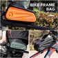 Frendorf | WEST BIKING Fahrradtasche EVA Hartschalen Vorderträger Tasche Handy Wasserdichte Oberrohr Tasche Mountainbike Fahrgeräte, Größe: 1.7L(Zukunfts Grau)