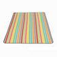 Frendorf | FP1409 6mm Verdickte Feuchtigkeitsbeständige Strandmatte für den Außenbereich Camping-Zeltmatte mit Aufbewahrungstasche 150x200cm (Neon)