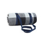 Frendorf | FP1409 6mm Verdickte Feuchtigkeitsbeständige Strandmatte Outdoor Camping Zeltmatte Mit Aufbewahrungstasche 200x200cm (Schwarz Grau Weiß Kariert)