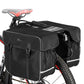 Frendorf | WEST BIKING YP0707238 Fahrradtasche Regenschutz Mountainbike Kamel Tasche Fahrrad Ausrüstung (Schwarz)