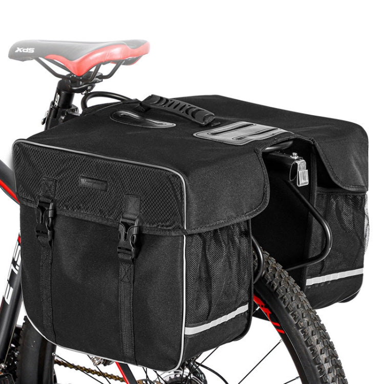 Frendorf | WEST BIKING YP0707238 Fahrradtasche Regenschutz Mountainbike Kamel Tasche Fahrrad Ausrüstung (Schwarz)