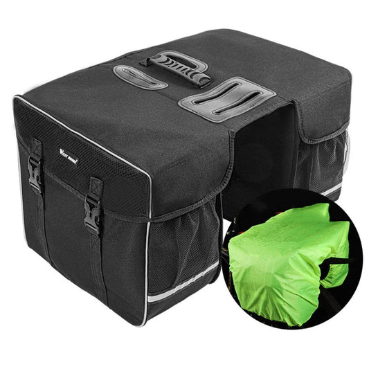 Frendorf | WEST BIKING YP0707238 Fahrradtasche Regenschutz Mountainbike Kamel Tasche Fahrrad Ausrüstung (Schwarz)