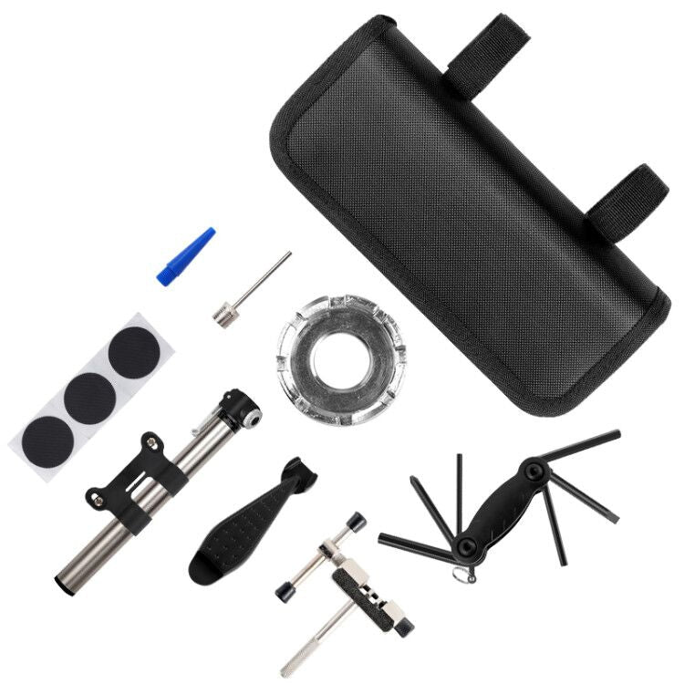 Frendorf | Fahrrad Reparaturset Reparatur Set Fahrrad Mountain Straße Reifen Werkzeug Pumpe Fahrgeräte