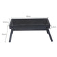 Frendorf | Schmiedeeisen Grill Verstärkter Faltgrill 63,5x42x48cm