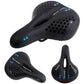 Frendorf | WEST BIKING YP0801083 Fahrrad-Rücklichter Verdickte weiche und bequeme Mountainbike-Sitzauflage (Schwarz Blau)