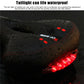 Frendorf | WEST BIKING YP0801083 Fahrrad-Rücklichter Verdickte weiche und bequeme Mountainbike-Sitzauflage (Schwarz Blau)