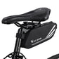 Frendorf | WEST BIKING YP0707219 Fahrrad Tragbare Reflektierende Hecktasche Wasserdichte Satteltasche Hartschalen-Sitzrohrtasche Fahrradausrüstung (Schwarz)