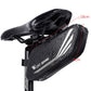 Frendorf | WEST BIKING YP0707219 Fahrrad Tragbare Reflektierende Hecktasche Wasserdichte Satteltasche Hartschalen-Sitzrohrtasche Fahrradausrüstung (Schwarz)