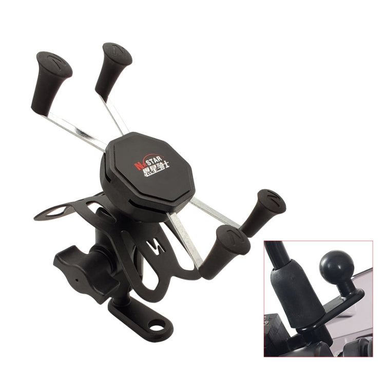 Frendorf | N-STAR N002 Motorrad Fahrrad Handy Halterung Reitausrüstung (Groß L Kopf)