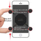 Frendorf | N-STAR N002 Motorrad Fahrrad Handy Halterung Reitausrüstung (kleiner geneigter Kopf)