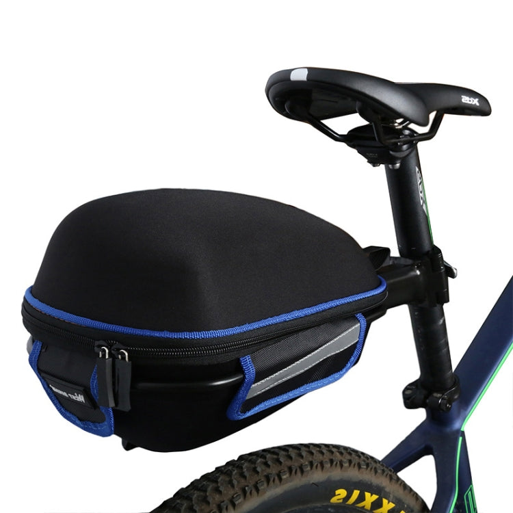 Frendorf | West Biking Fahrradregal Mountain Road Bike Großes Fassungsvermögen Tasche Reitregal Hartschalen-Hecktasche Mit Regenschutz (Blau)
