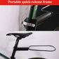 Frendorf | West Biking Fahrradregal Mountain Road Bike Großes Fassungsvermögen Tasche Reitregal Hartschalen-Hecktasche Mit Regenschutz (Blau)