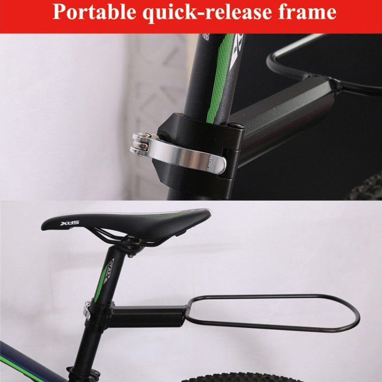 Frendorf | West Biking Fahrradregal Mountain Road Bike Großes Fassungsvermögen Tasche Reitregal Hartschalen-Hecktasche Mit Regenschutz (Blau)