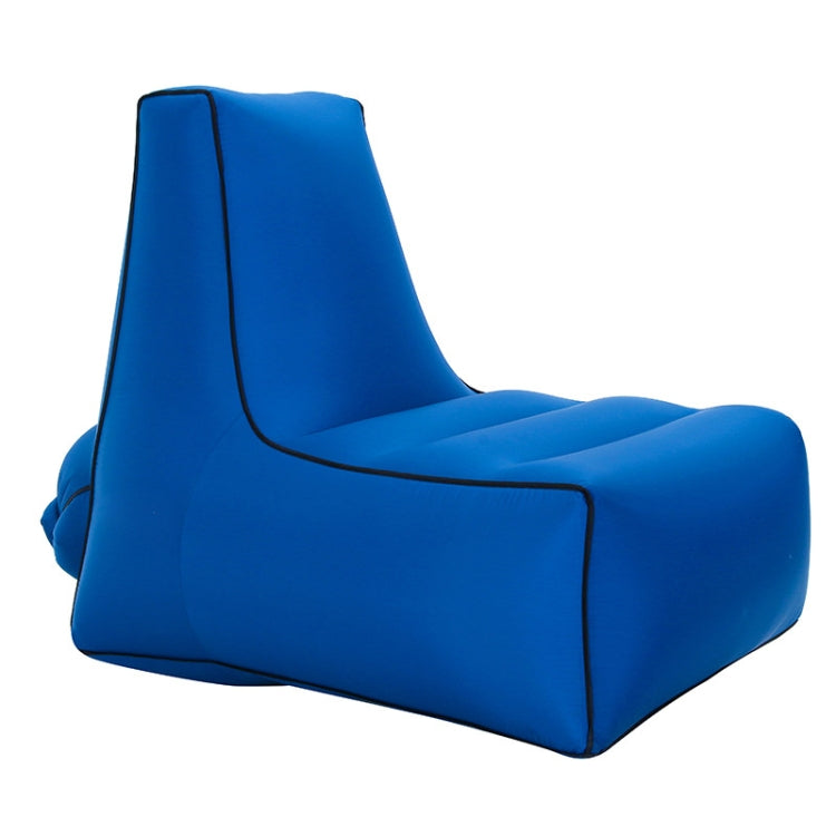 Frendorf | BB1082 Aufblasbares Sofa Aufblasbares Bett Outdoor Klappbares Tragbares Luftsofa Größe: 70 x 65 x 60cm (Navy)