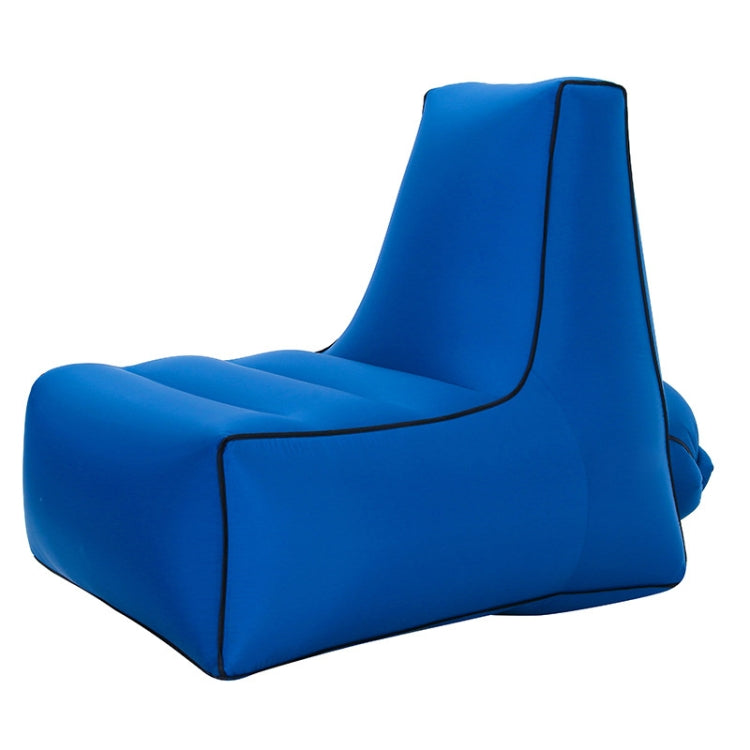 Frendorf | BB1082 Aufblasbares Sofa Aufblasbares Bett Outdoor Klappbares Tragbares Luftsofa Größe: 70 x 65 x 60cm (Navy)