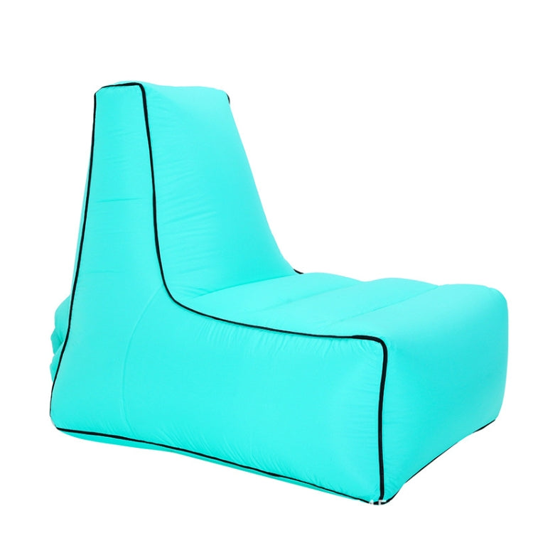 Frendorf | BB1082 Aufblasbares Sofa Aufblasbares Bett Outdoor Faltbares Tragbares Luftsofa Größe: 70 x 65 x 60cm (Seegrün)