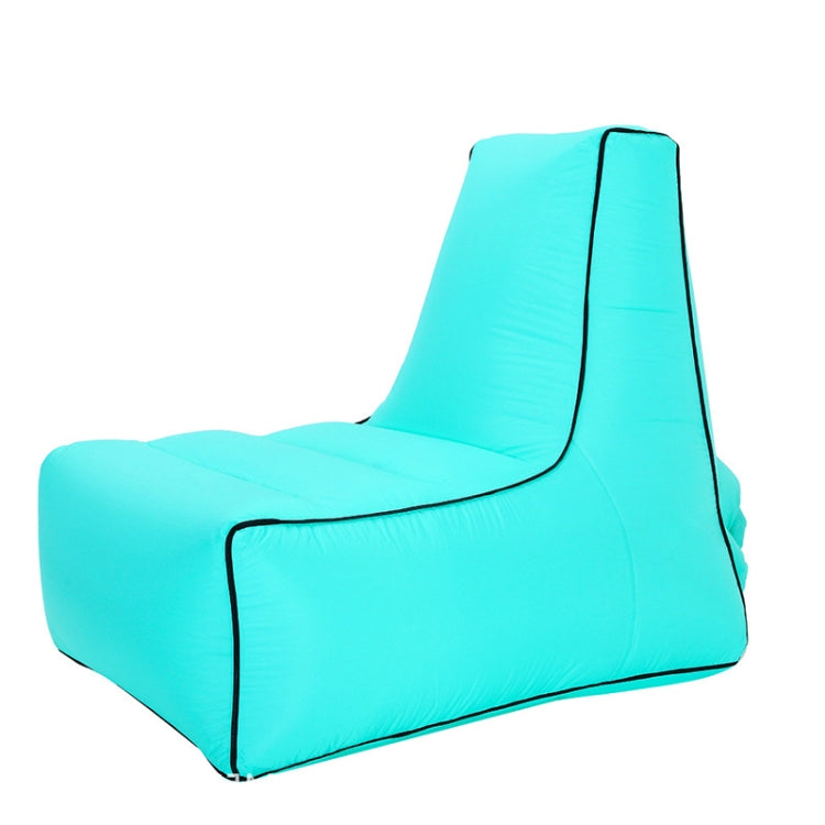 Frendorf | BB1082 Aufblasbares Sofa Aufblasbares Bett Outdoor Faltbares Tragbares Luftsofa Größe: 70 x 65 x 60cm (Seegrün)