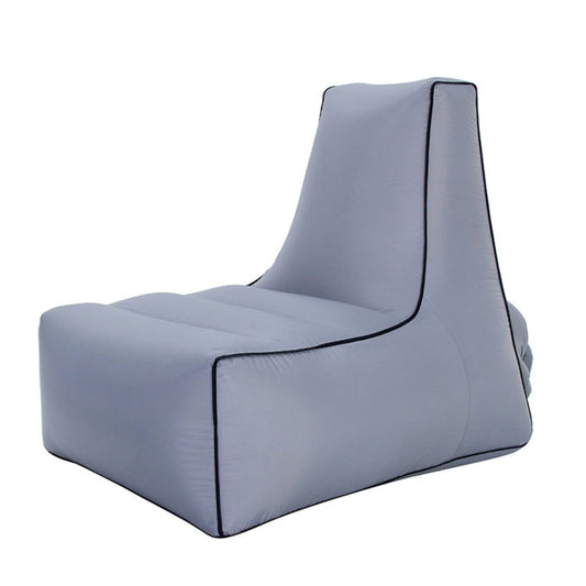 Frendorf | BB1082 aufblasbares Sofa aufblasbares Bett Outdoor faltbares tragbares Luftsofa Größe: 70 x 65 x 60 cm (Grau)