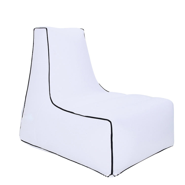 Frendorf | BB1082 Aufblasbares Sofa Aufblasbares Bett Garten Klappbares Tragbares Luftsofa Größe: 85 x 80 x 75cm (Weiß)