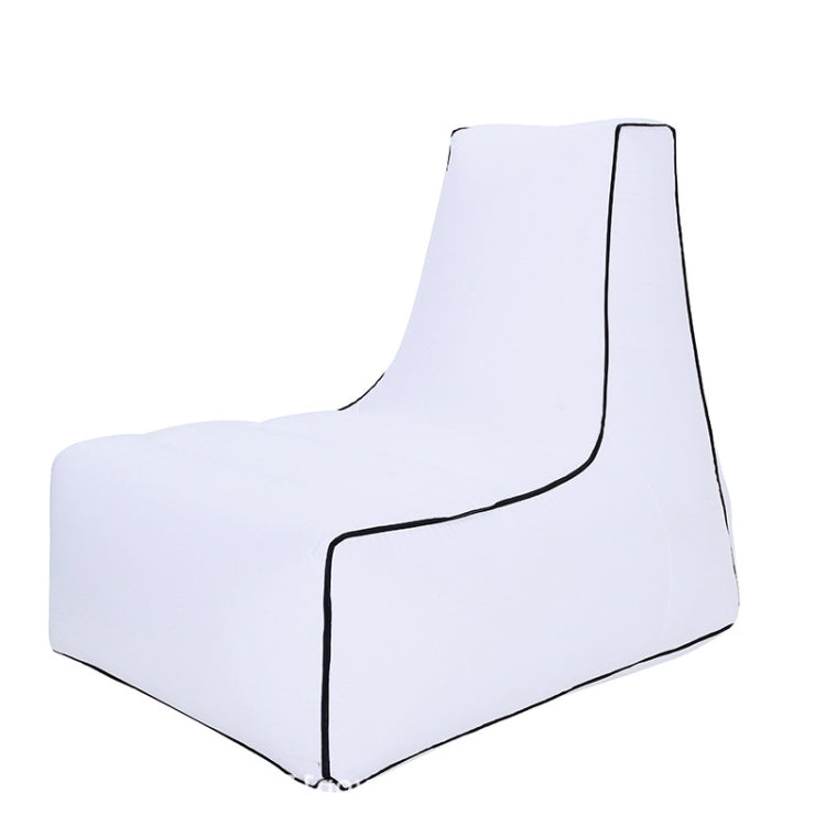 Frendorf | BB1082 Aufblasbares Sofa Aufblasbares Bett Garten Klappbares Tragbares Luftsofa Größe: 85 x 80 x 75cm (Weiß)