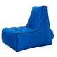 Frendorf | BB1082 Aufblasbares Sofa Aufblasbares Bett Außenfaltbares Tragbares Luftsofa Größe: 85 x 80 x 75cm (Marineblau)