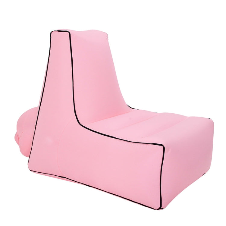 Frendorf | BB1082 Aufblasbares Sofa Aufblasbares Bett Outdoor Klappbar Tragbares Luftsofa Größe: 100 x 90 x 80cm (Rosa)