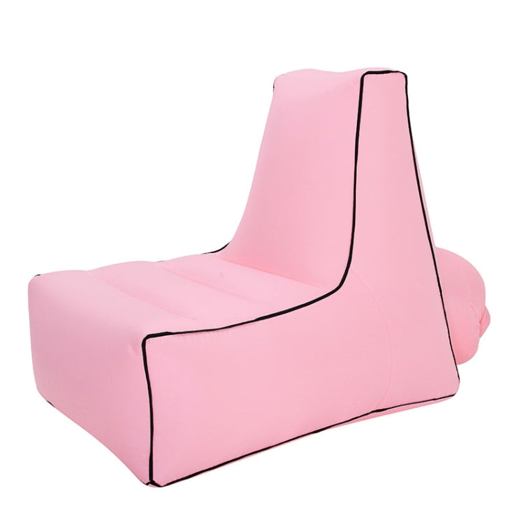 Frendorf | BB1082 Aufblasbares Sofa Aufblasbares Bett Outdoor Klappbar Tragbares Luftsofa Größe: 100 x 90 x 80cm (Rosa)