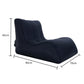 Frendorf | BB1803 Faltbares tragbares aufblasbares Sofa Einzelnes Outdoor aufblasbares Sitz, Größe: 90 x 70 x 65cm (Schwarz)
