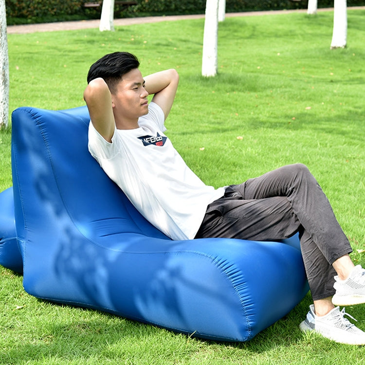 Frendorf | BB1803 Faltbares Tragbares Aufblasbares Sofa Einzelsitz Outdoor Aufblasbarer Sitz, Größe: 90 x 70 x 65cm (Rotwein)
