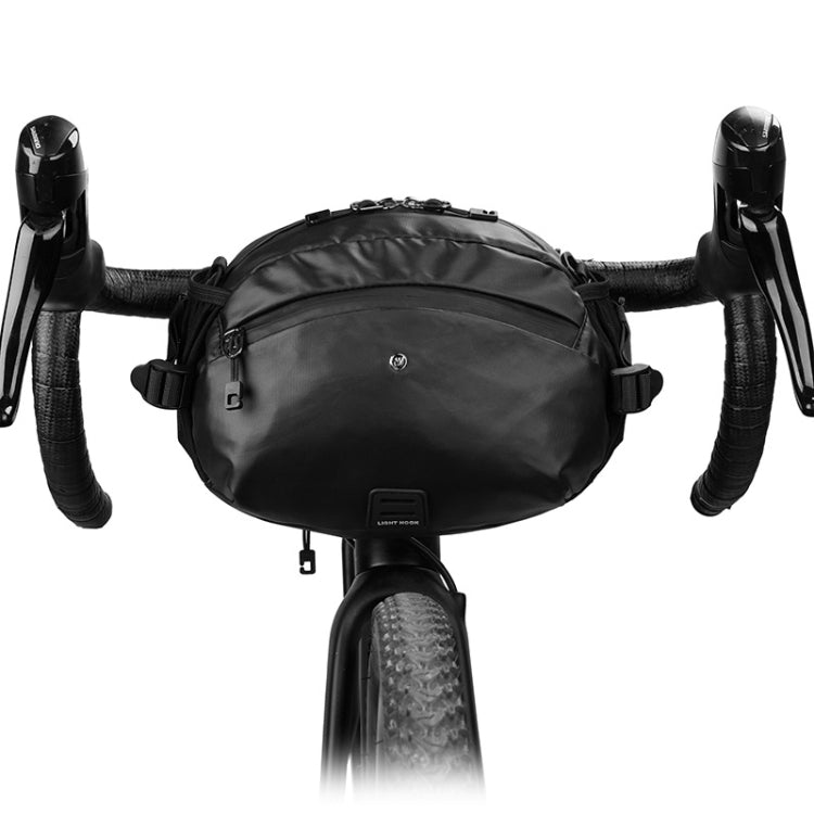 Frendorf | Rhinowalk X21922 Multifunktions-Reiter Vordertasche Road Bike Werkzeug- und Ausstattungsfronttasche (Schwarz)