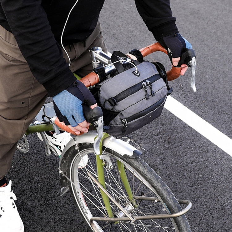 Frendorf | Rhinowalk X21922 Multifunktions-Reiter Vordertasche Road Bike Werkzeug- und Ausstattungsfronttasche (Schwarz)